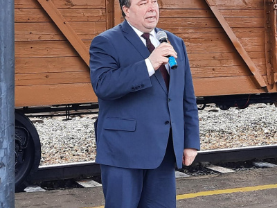 «Эшелон Победы» прошел по станциям Алдан и Томмот