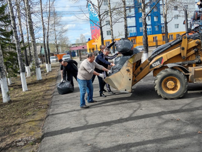 Сотрудники Акционерной компании «Железные дороги Якутии» провели субботники