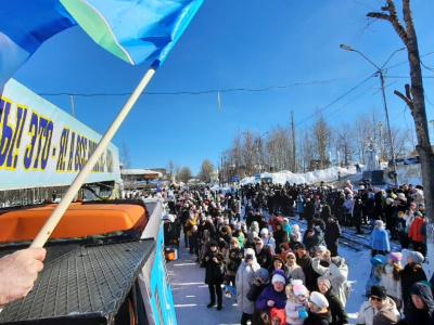 Железнодорожники на проводах зимы в Алдане