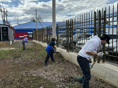 Сотрудники Акционерной компании «Железные дороги Якутии» провели субботники