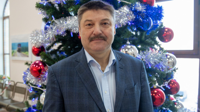 Поздравление с Новым годом генерального директора АО "АК "ЖДЯ" В.В. Шимохина