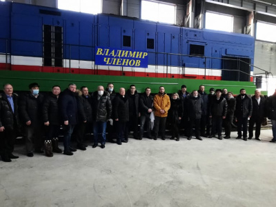 Имя Владимира Членова присвоено тепловозу АО «АК «ЖДЯ»