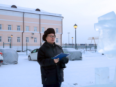 Названы победители конкурса ледовых скульптур «Новогодняя фантазия» на призы Акционерной компании «Железные дороги Якутии»