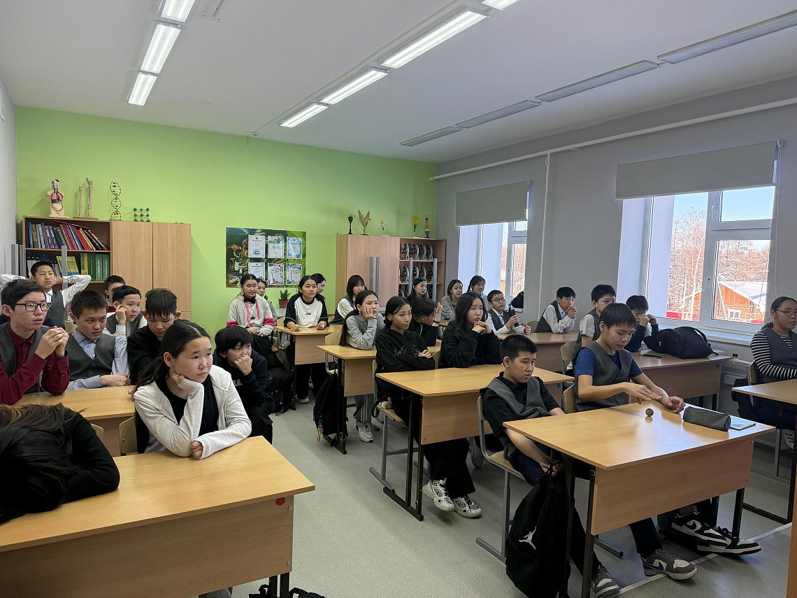 Акционерной компанией «Железные дороги Якутии» проведен цикл профориентационных встреч Акционерной компанией «Железные дороги Якутии» проведен цикл профориентационных встреч
