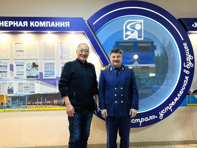 Алексеев Артур Николаевич награжден знаком «За заслуги перед АО «АК «ЖДЯ»