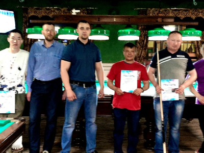 В ЖДЯ провели соревнования по бильярду