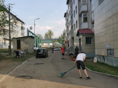 Сотрудники Акционерной компании «Железные дороги Якутии» провели субботник