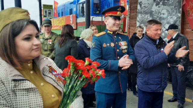 Сегодня «Эшелон Победы» прибыл в Алдан в восьмой раз